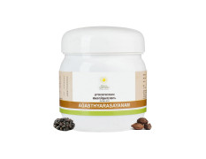 Kerala Ayurveda Agasthyarasayanam 250g | For Cough and Cold | Lung Detox | 100% Ayurvedic| Respiratory Wellness| Free From Artificial Sugar| With Harithaki, Atmagupta, Sankhupushpi, Apamarga, Chitraka, Bharngi, Pippali, Jaggery, and Honey |
