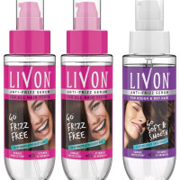 Livon Serum for Dry and Unruly Hair, 50ml and Livon Serum, 100ml (Pack of 2)
