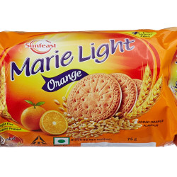 Leo Sunfeast Marie Light, Orange, 75g - Pack of 10