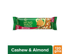 Sunfeast Mom's Magic Cashew and Almonds Cookies, 100g (Extra 20g) - Pack of 4