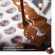 Fabelle Intense Dark - Chocolate, Large Luxury Dark Chocolate Bar with 84% Intense Dark Choco Mousse,130g