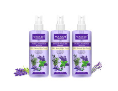 Vaadi Herbals Pvt. Ltd Pack Of 3 Lavender Water -100% Natural & Pure Skin Toner, 250 ml (Pack of 3)