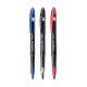 UNI-BALL Air UBA188M 0.5mm Roller Ball Pen | Blue, Black & Red Ink, Pack of 3