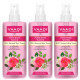 Vaadi Herbals Pvt. Ltd Pack Of 3 Rose Water - 100% Natural & Pure, 250 ml (Pack of 3)