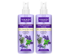 Vaadi Herbals Pvt. Ltd Pack Of 2 Lavender Water -100% Natural & Pure Skin Toner, 250 ml (Pack of 2)