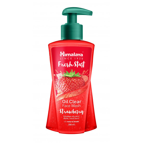 Himalaya Fresh Start Oil Clear Face Wash, Strawberry, 200ml