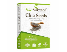 Attar Ayurveda Chia Seeds 500 gm - For Weight Management and Eating | Pure and Natural | Preservative-free | Non-GMO | Clean and Sorted | Rich in Calcium, Protein, Omega-3 & Fibre |