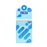 Linc Ocean Classic 0.55 mm Gel Pen | Blue Ink Pack Of 10