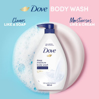 Dove Deeply Nourishing Body Wash | 800 ml | Moisturizing Body Wash For Softer, Smoother Skin | Dove Body Wash for Women & Men | Body Wash for Dry Skin