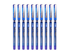 Linc Glycer 0.6mm 10X Ball Pen | Blue Ink | Pack of 10 Pens