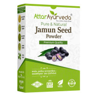 Attar Ayurveda Jamun Seed Powder for Diabetes - 250 grams