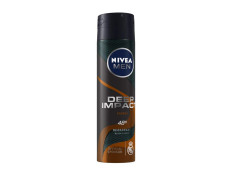 NIVEA MEN Deep Impact Energy Deodorant 150ml | With Black Carbon | 48 Hour Freshness
