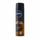 NIVEA MEN Deep Impact Energy Deodorant 150ml | With Black Carbon | 48 Hour Freshness