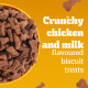 Pedigree Biscrok Biscuits (Above 4 Months) Dog Treats, Chicken with Milk Flavour, 500 g, Source of Calcium, Goodness of 15% Protein