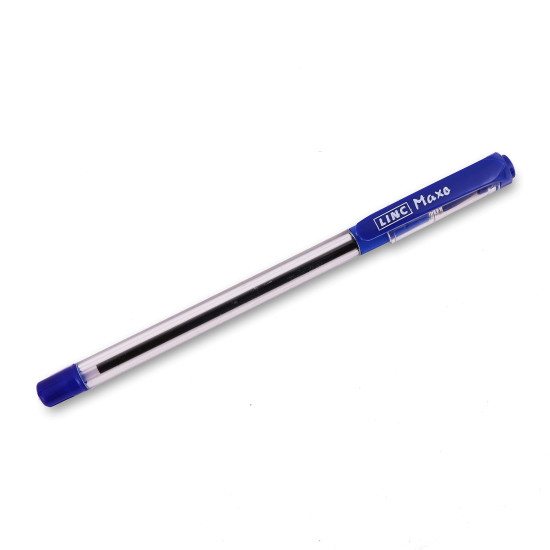 Linc Maxo Fine 0.7 mm Ball Pen | Blue Ink | Pack of 25