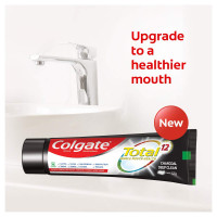 Colgate Total Charcoal Deep Clean Antibacterial Cavity Protection Toothpaste - 370g Pack Colgate Total Charcoal Deep Clean Antibacterial Cavity Protection Toothpaste - 370g Pack