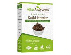 Attar Ayurveda Kutki Powder 100 gm - For Liver support, Detox, Blood sugar management | 100% Pure and Natural
