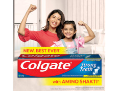 Colgate Strong Teeth Anticavity Toothpaste with Amino Shakti - 500gm (Pack of 2)