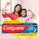 Colgate Strong Teeth Anticavity Toothpaste with Amino Shakti - 500gm (Pack of 2)