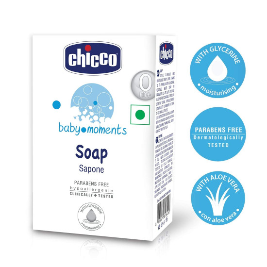 Chicco Baby Soap pack of 4
