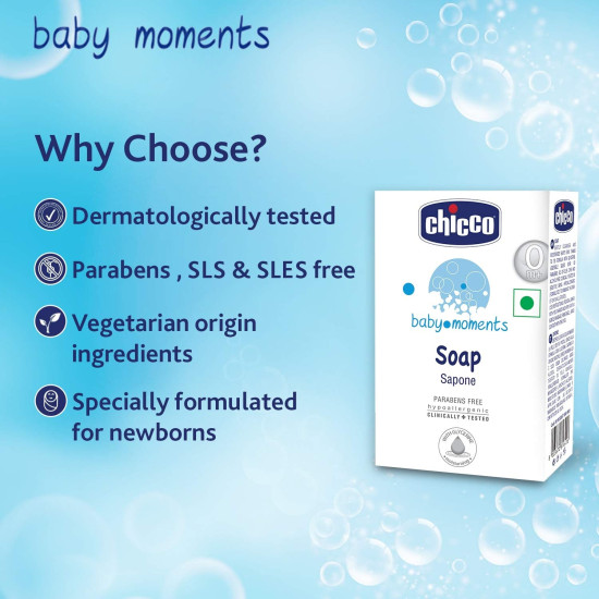 Chicco Baby Soap pack of 4