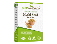 Attar Ayurveda Methi Seed Powder For Hair Growth - 200 g | Fenugreek Powder