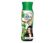 Dabur Vatika Enriched Coconut Hair Oil, 450ml For Strong, Thick & Shiny Hair, Clinically Tested To Reduce 90% Hairfall In 4 Wks, Controls Dandruff, Prevents Dull & Damaged Hair Enriched With 10 Herbs
