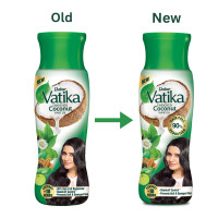 Dabur Vatika Enriched Coconut Hair Oil, 450ml For Strong, Thick & Shiny Hair, Clinically Tested To Reduce 90% Hairfall In 4 Wks, Controls Dandruff, Prevents Dull & Damaged Hair Enriched With 10 Herbs