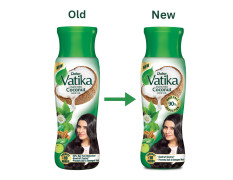 Dabur Vatika Enriched Coconut Hair Oil, 450ml For Strong, Thick & Shiny Hair, Clinically Tested To Reduce 90% Hairfall In 4 Wks, Controls Dandruff, Prevents Dull & Damaged Hair Enriched With 10 Herbs