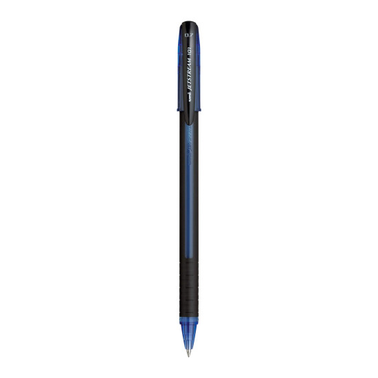 uni-ball Jetstream SX-101 0.7mm Roller Ball Pen | Blue Ink, Pack of 6