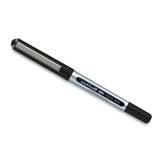 uni-ball Eye UB150 0.5mm Roller Ball Pen | Black Ink, Pack of 3