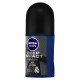 Nivea Deodorant Roll On for Men, Deep Impact Freshness, 50ml and Deodorant Roll On for Men, Silver Protect, 50ml