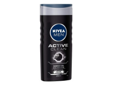 Nivea Men Active Clean Shower Gel, 250ml (Pack of 3)