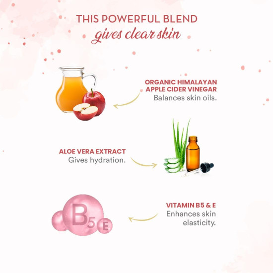 WOW Skin Science Apple Cider Vinegar Foaming Face Wash | Deep Cleansing | For Oily Skin | Fresh, Clear Skin | For Acne & Pimples | Paraben & Sulphates Free| Face Wash for Women & Men | 100 ml