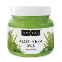 Kapiva Pure Aloe Vera Skin Gel 500g For Face & Hair | Hydrating, Moisturizing, Soothing Skin | Multipurpose Gel