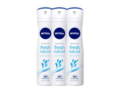 NIVEA Fresh Natural Deodorant For Women , 150ml (Pack of 3)