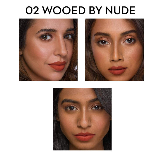 SUGAR Cosmetics Lipping On The Edge Matte Lip Liner | Lasts Upto 10Hrs | Waterproof | 1.2Gm - 02 Wooed By Nude (Peach Nude)