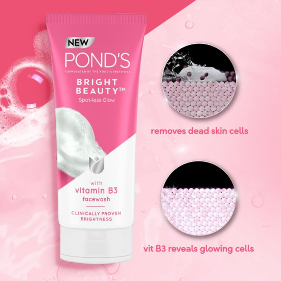 POND'S Bright Beauty Spotless Glow Facewash with Vitamin B3 150g