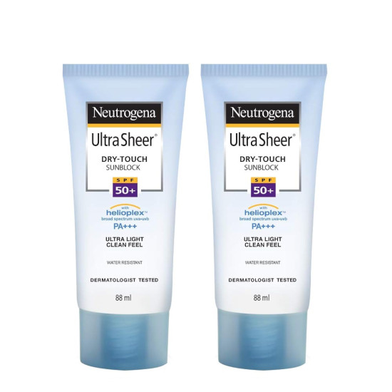 Neutrogena Sunblock SPF 50 - 88 ml (Pack of 2)