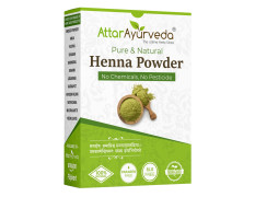 Attar Ayurveda Natural Henna powder for hair Colour and Growth (200 gm)