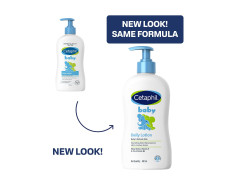 Cetaphil Baby Daily Lotion, Suitable for baby’s delicate skin, Shea Butter and Vit E, Dermatologist Tested and Pediatrician Recommended, 400 ml