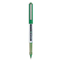 uni-ball Eye UB150 0.5mm Roller Ball Pen | Green Ink, Pack of 5