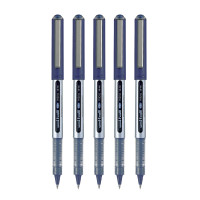 uni-ball Eye UB150 0.5mm Roller Ball Pen | Blue Ink, Pack of 5