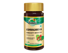 Zandu Ashwagandha 60 Veg Caps | 100% Pure Ashwagandha Root Extract | Scientifically Proven for Stress Relief With 5X Withanolide*| Boosts Immunity & Stamina | Rejuvenates Mind & Body| No Preservatives