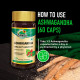 Zandu Ashwagandha 60 Veg Caps | 100% Pure Ashwagandha Root Extract | Scientifically Proven for Stress Relief With 5X Withanolide*| Boosts Immunity & Stamina | Rejuvenates Mind & Body| No Preservatives