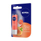 NIVEA Lip Balm, Fruity Strawberry Shine, 4.8g And NIVEA Lip Balm, Fruity Peach Shine, 4.8g