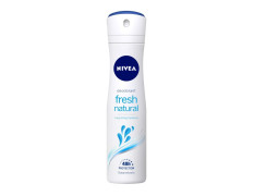 Nivea Deodorant, Fresh Natural for Women, 150ml And Lip Balm, Soft Rose for Women, 4.8g