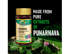 Zandu Punarnava Capsules, With Goodness of Natural Punarnava Extract known for Good Gut Health & for Healthy Appetite, Helps for Heart and Urinary Health - 60 Veg capsules