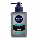 Nivea Men Face Wash, Oil Control, 10x Vitamin C, 150ml & Sun, Moisturising Lotion, SPF 50, 125ml