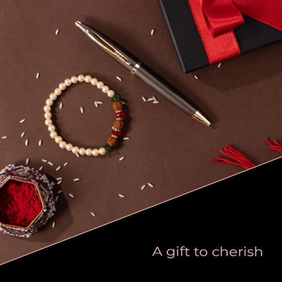 Cello Signature Pen, Premium Metal Ball Pens for Office Use, Corporate Gifting, Stylish Diwali & Rakhi Set, Gifts for Men and Women, Blue Ink, Pack Of 1